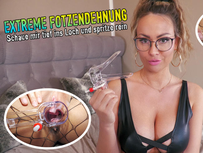 Video Thumbnail extreme Fotzendehnung - spritze mir tief ins Loch